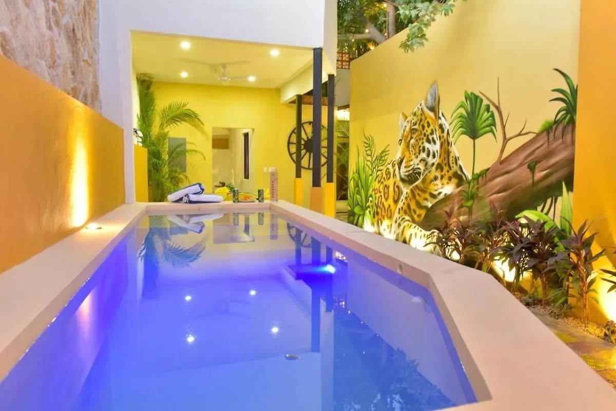 K An Nah Diseno Tropical Inspirado En El Jaguar Villa Merida Holiday home